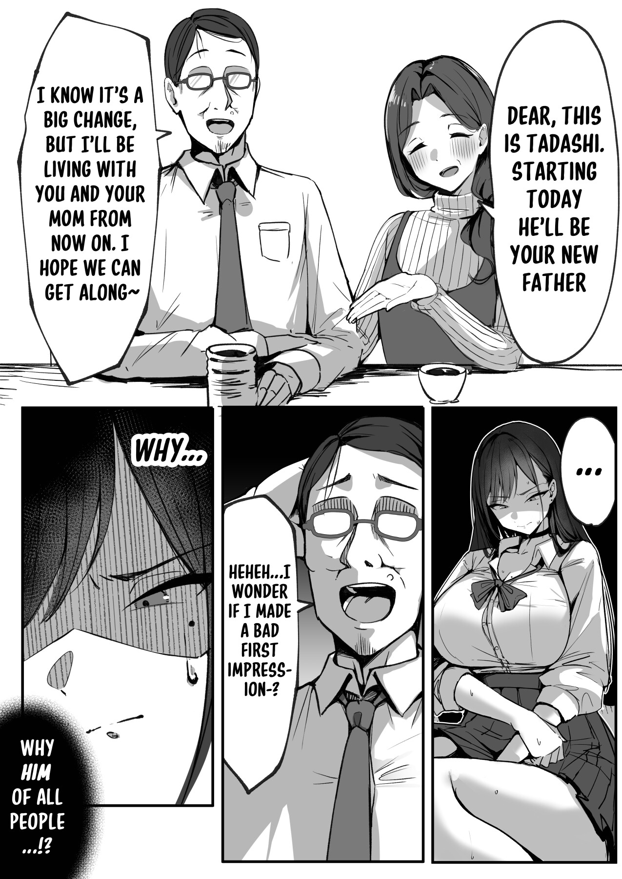 Hentai Manga Comic-My Mom's New Husband is My Sugar Daddy-Read-18